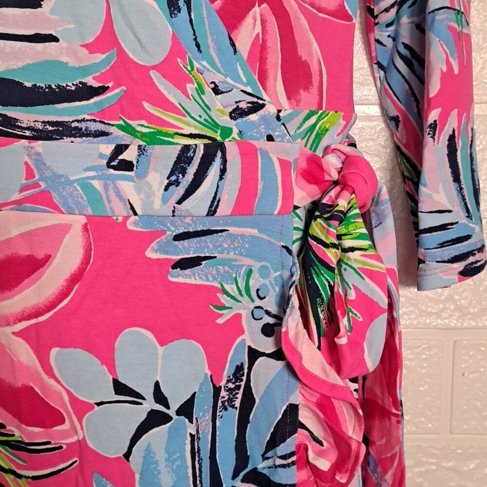 Lilly Pulitzer Jessalynne Romper Cockatoo Pink Pretty in Pink LG - Picture 6 of 12